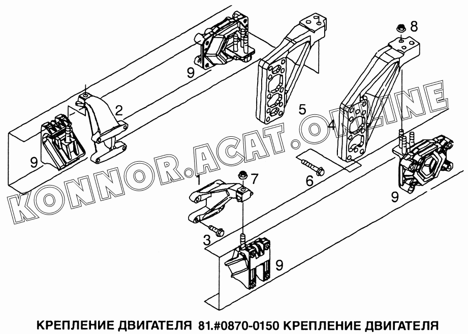 Задняя подвеска ман тга схема