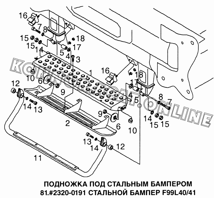 Дверная карта ман ф2000