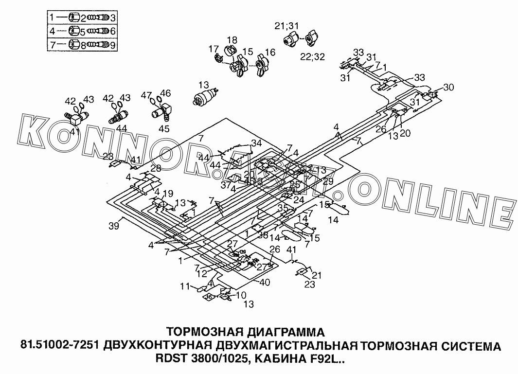 Воздушная система ман тга схема