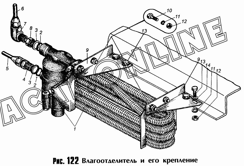 Влагоотделитель на камаз своими руками