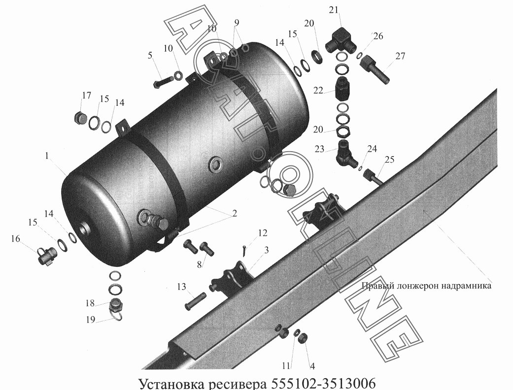 ресивер маз 5440