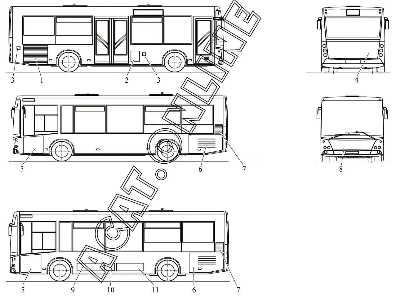 Маз 206 чертеж