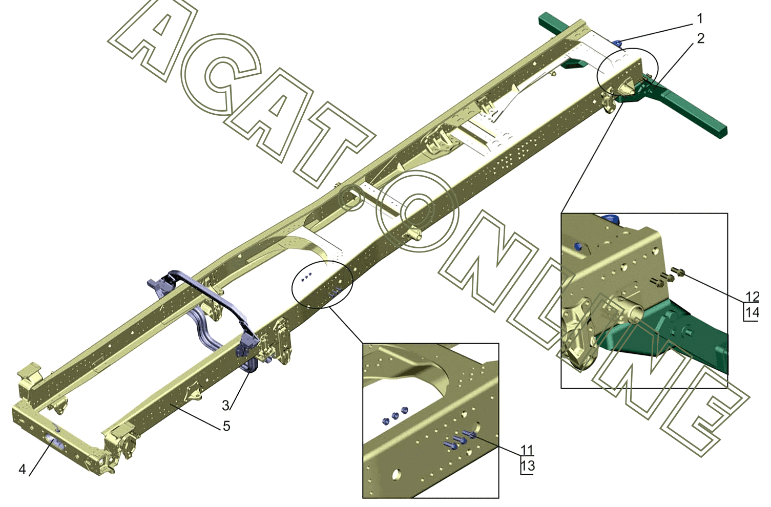 МАЗ 6501 рама