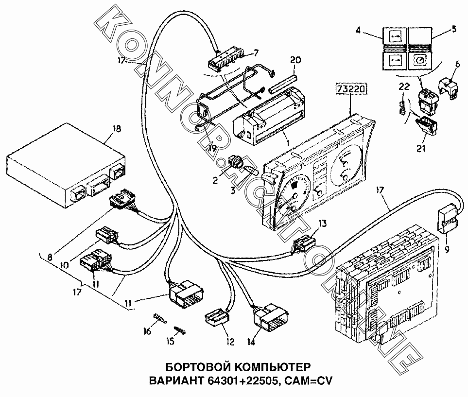 Статьи и описания БК - Бортовой компьютер БК-5 RENAULT SANDERO